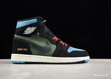 'BLACK GORE-TEX OLIVE' 1 AIR HIGH ELEMENT JORDAN 0520